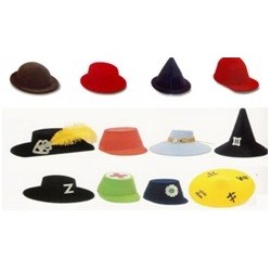 GORRO FLOCADO SURTIDO