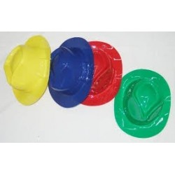 GORRO VAQUERO COLOR PLASTICO